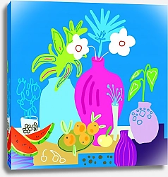 Постер olies Цветы и фрукты