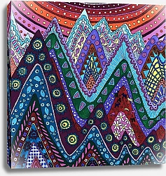 Постер Маргарита Евграфова Горы