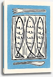 Постер Kristinity Art Спокойный ужин