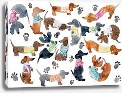 Постер Ольга Дубровина Таксы