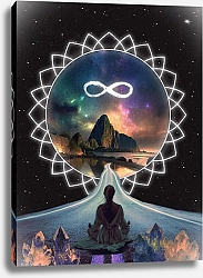 Постер Юлия Добротворская Мандала Путь в бесконечность