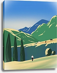 Постер Landscapes by Julie Alex Farmer's morning