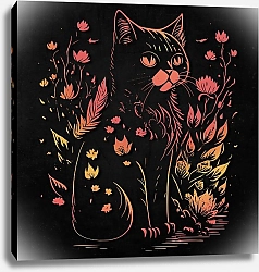 Постер forestpunk Чернильные котики