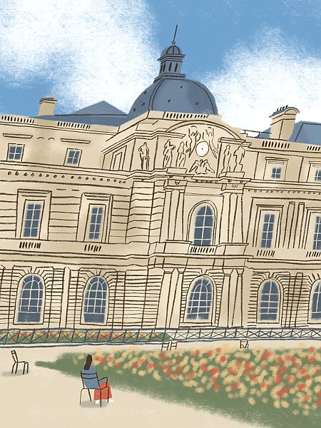 Near the Luxembourg Palace