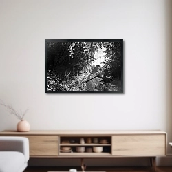 «Утренний пейзаж» в интерьере 