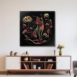 «Чернильные котики» в интерьере 