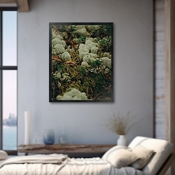 «мир северного леса и лишайников» в интерьере 