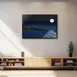 «Полная луна №1» в интерьере 