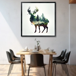 «deer» в интерьере 