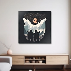 «Оранжевая Луна и Медвежий Панк» в интерьере 