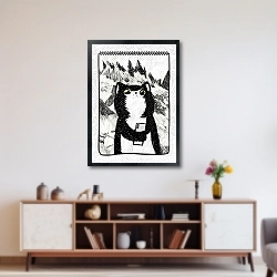 «Чернильные котики» в интерьере 