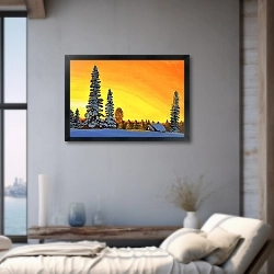 «Русская Зима» в интерьере 