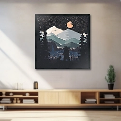 «Оранжевая Луна и Медвежий Панк» в интерьере 