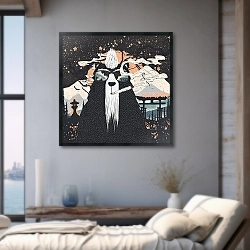 «Оранжевая Луна и Медвежий Панк» в интерьере 