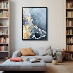 «Бирюзовая дюна 1» в интерьере 