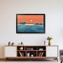 «Зимняя деревня» в интерьере 