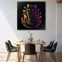 «Чернильные котики» в интерьере 