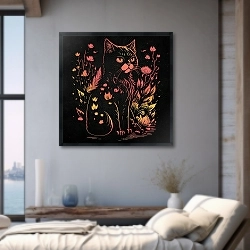 «Чернильные котики» в интерьере 