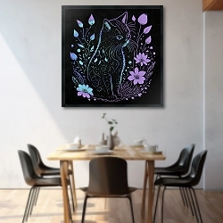 «Чернильные котики» в интерьере 