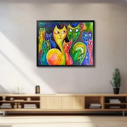 «Семейные контрасты» в интерьере 