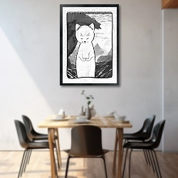 «Чернильные котики» в интерьере 