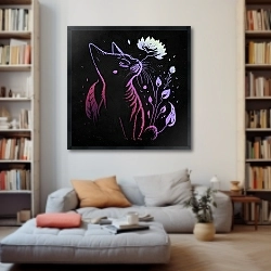 «Чернильные котики» в интерьере 