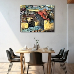 «Санкт-Петербург.Крыши» в интерьере 