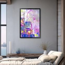 «Вид из окна. Весенние сумерки» в интерьере 