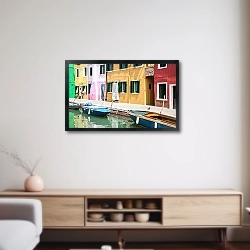«Венеция, Италия. Краски улиц Бурано №33» в интерьере 