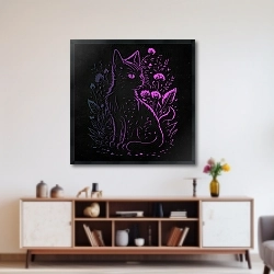 «Чернильные котики» в интерьере 