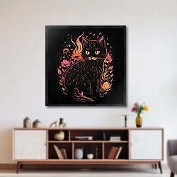 «Чернильные котики» в интерьере 