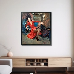 «Танцовщица за кулисами» в интерьере 