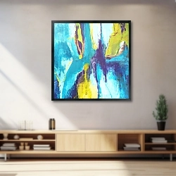 «Абстракция 001» в интерьере 