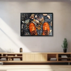 «Желто-рыжая тоска» в интерьере 