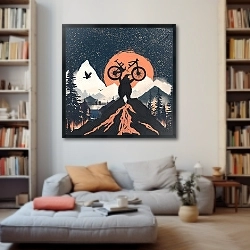 «Оранжевая Луна и Медвежий Панк» в интерьере 