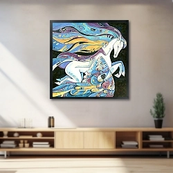 «Полет на пегасе» в интерьере 