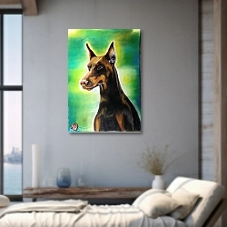 «Доберман» в интерьере 