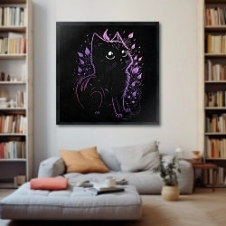 «Чернильные котики» в интерьере 