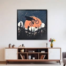 «Оранжевая Луна и Медвежий Панк» в интерьере 