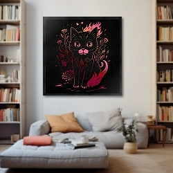 «Чернильные котики» в интерьере 