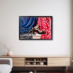 «Натюрморт с испанскими туфлями» в интерьере 