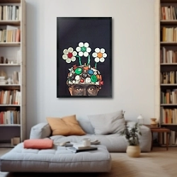 «Крышечки» в интерьере 