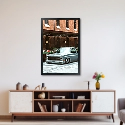 «Американский автомобиль» в интерьере 