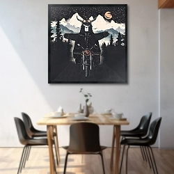 «Оранжевая Луна и Медвежий Панк» в интерьере 