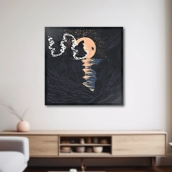 «Оранжевая Луна и Медвежий Панк» в интерьере 