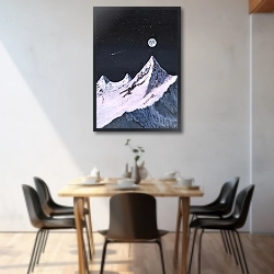 «Полная луна №3» в интерьере 